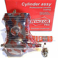 Двигун в зборі для бензопили MS 180 / Двигун на бензопилу МС 180 Winzor PRO Ceramic+Grafite