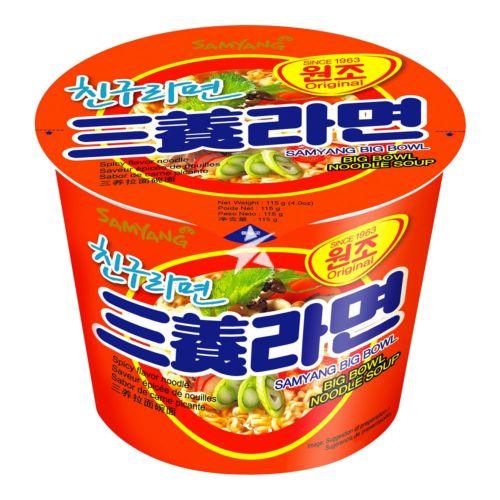 Корейський гострий рамьон у стакані, TM Samyang, 115 г