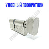 Циліндр ABUS M12R 80мм 35-45 ключ-тумблер, фото 5