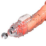 Насадка з вібрацією для збільшення пеніса "Crystal Skin Penishulle Vibro" - Синій - 18,5 см, фото 2
