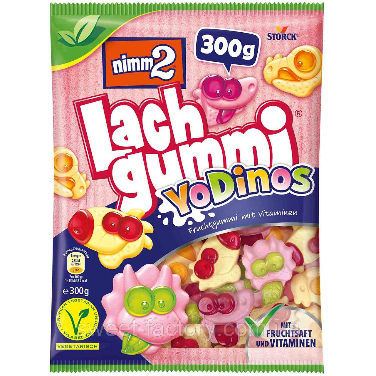 Lach Gummi Yodinos Nimm2 300 g