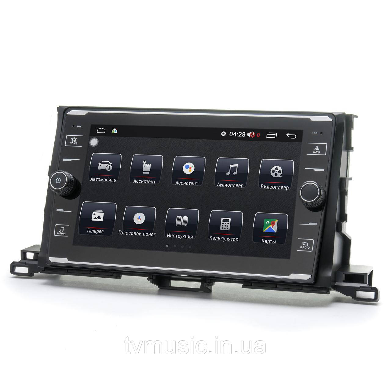 Штатна магнітола PRIME-X 22-513/9K Toyota Highlander 2013+