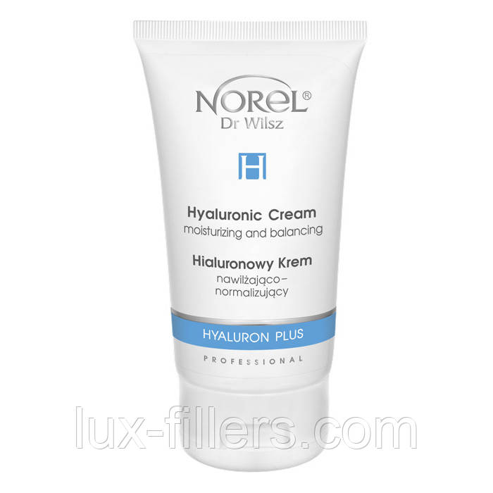 Зволожуючий крем з гіалуронової кислотою Norel Hyaluron Plus Hyaluronic Cream 150 мл