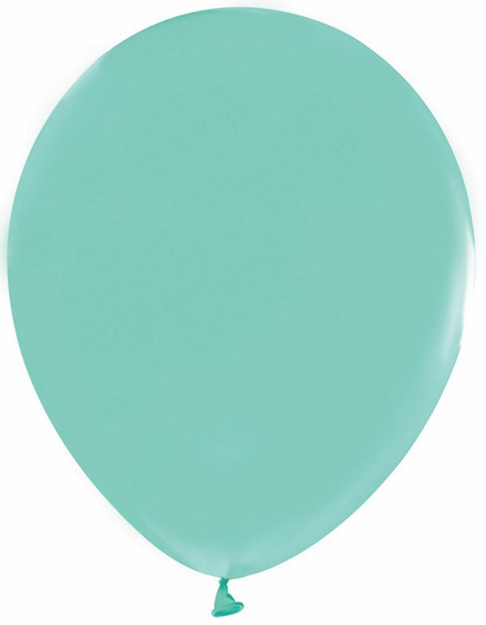 Латексна кулька Balonevi аквамарин (P18) 10" (25 см) 1 шт