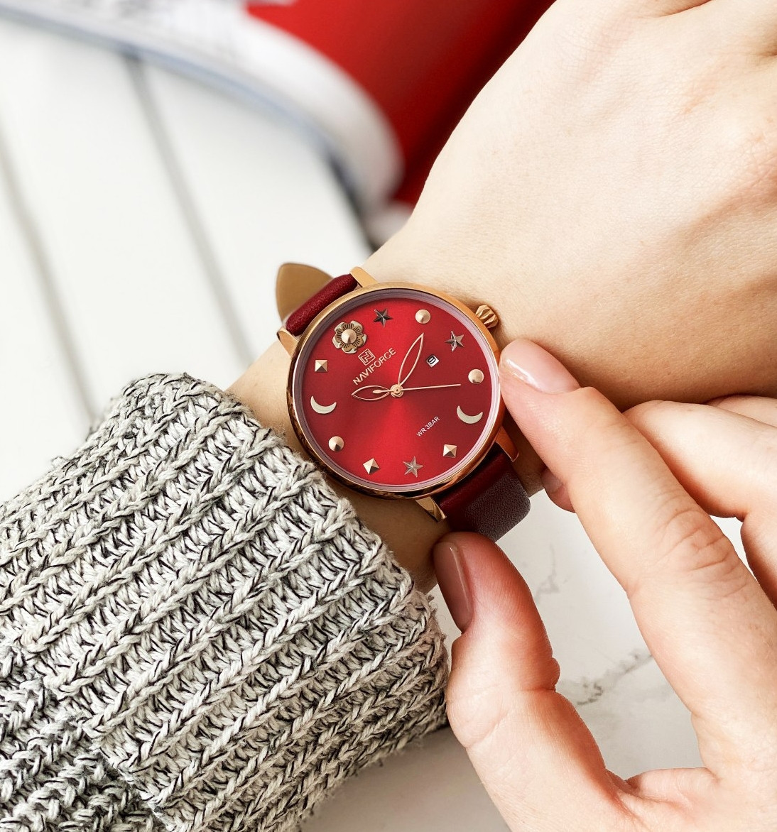 Naviforce NF5009 Red-Cuprum