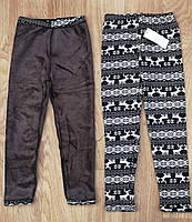 Лосини утеплені для дівчат оптом, 98-128 см,  № ZOL-DNZ-486, фото 7