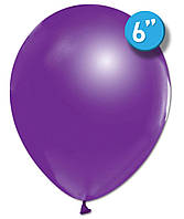 Латексна кулька  Balonevi фіолетова (P10) пастель 6"(15см) 1шт.
