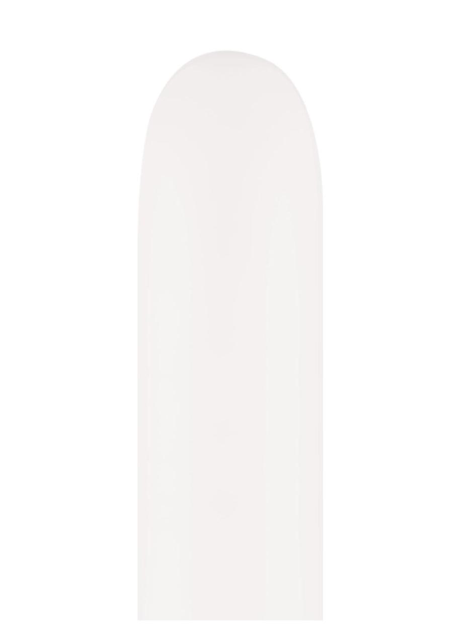 Латексна кулька Balonevi КДМ-260 біла (P01) пастель 1шт