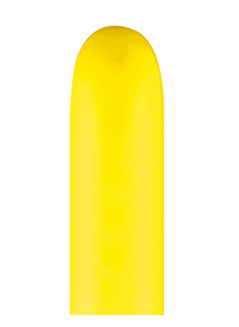 Латексна кулька Balonevi КДМ-260 жовта (P02) пастель 1шт