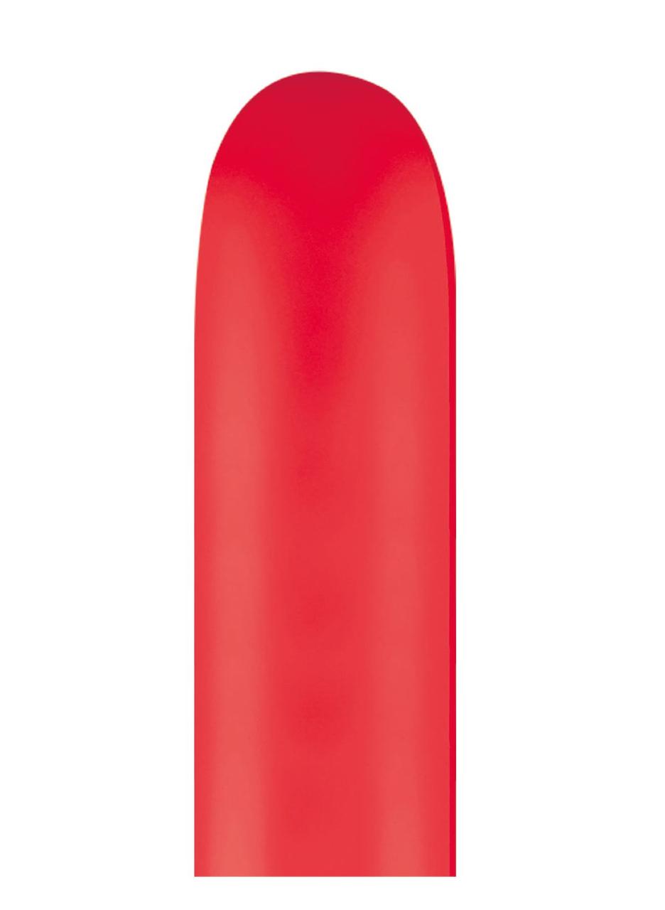 Латексна кулька Balonevi КДМ-260 червона (P03) пастель 1шт