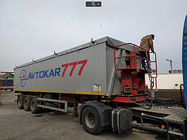 Тент для кузова зерновоза