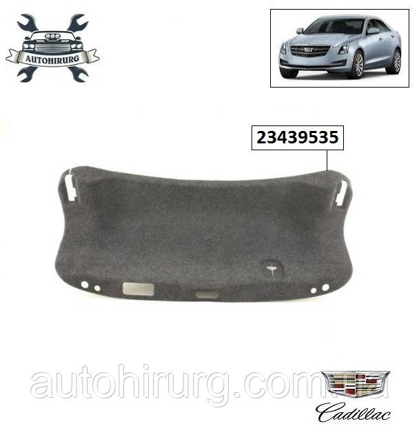 Обшивка кришки багажника Cadillac ATS 23439535, фото 1