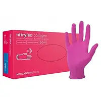 Нітрилові рукавички, Mercator Medical Nitrylex S (100 шт./пач.)