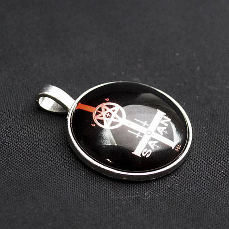 Кулон KS-33 Satan cross pentagram, фото 2