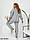 Стильный женский спортивный костюм на флисе Большого размера, фото 4