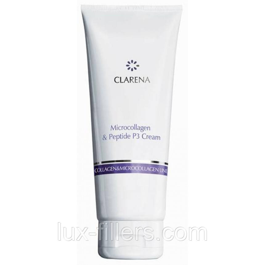 Крем із мікроколагеном і біоміметичним пептидом Clarena Microcollagen and Peptide P3 Cream 200 мл