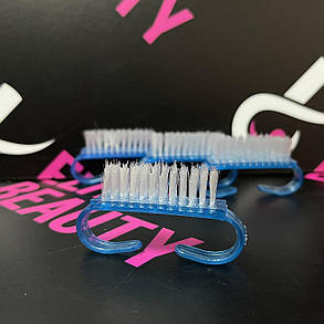 Щітка-змітка для манікюру (синя), фото 2