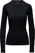 Кофта жіноча Smartwool Women's Merino 250 Baselayer Crew Boxed, L - Black (SW SW016370.001-L)