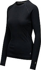 Кофта жіноча Smartwool Women's Merino 250 Baselayer Crew Boxed, L - Black (SW SW016370.001-L), фото 3