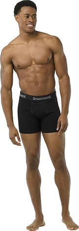 Труси чоловічі Smartwool Men's Merino Sport 150 Boxer Brief Boxed, L - Black (SW SW017342.001-L), фото 3