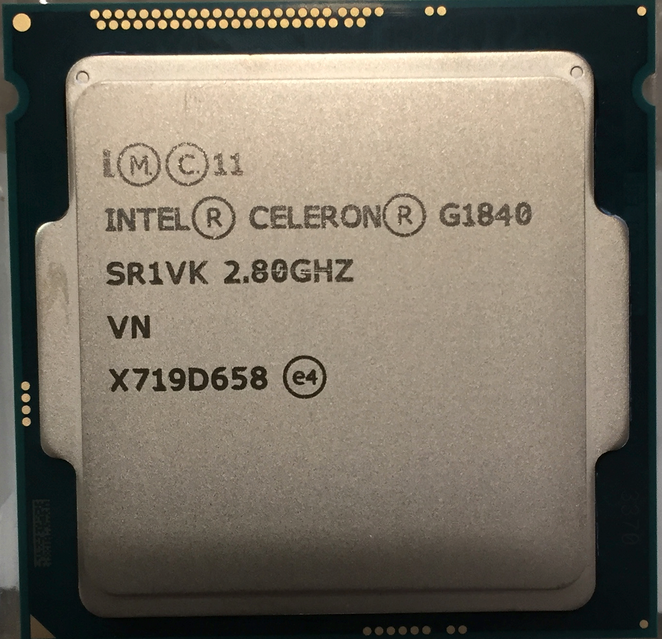 Ghz Celeron G1840 Socket Intel Celeron G1840 SR1VK Dual Core
