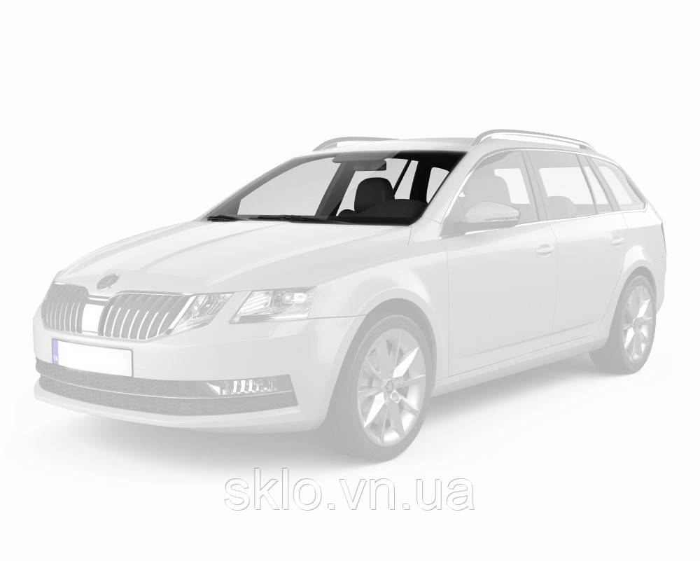 Лобове скло Skoda Octavia III A7 (2013-2020) (Шкода Октавія III А7) з датчиком дощу, з камерою