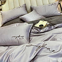Комплект якісної постільної білизни із сатину Сімейний розмір 150*220 см