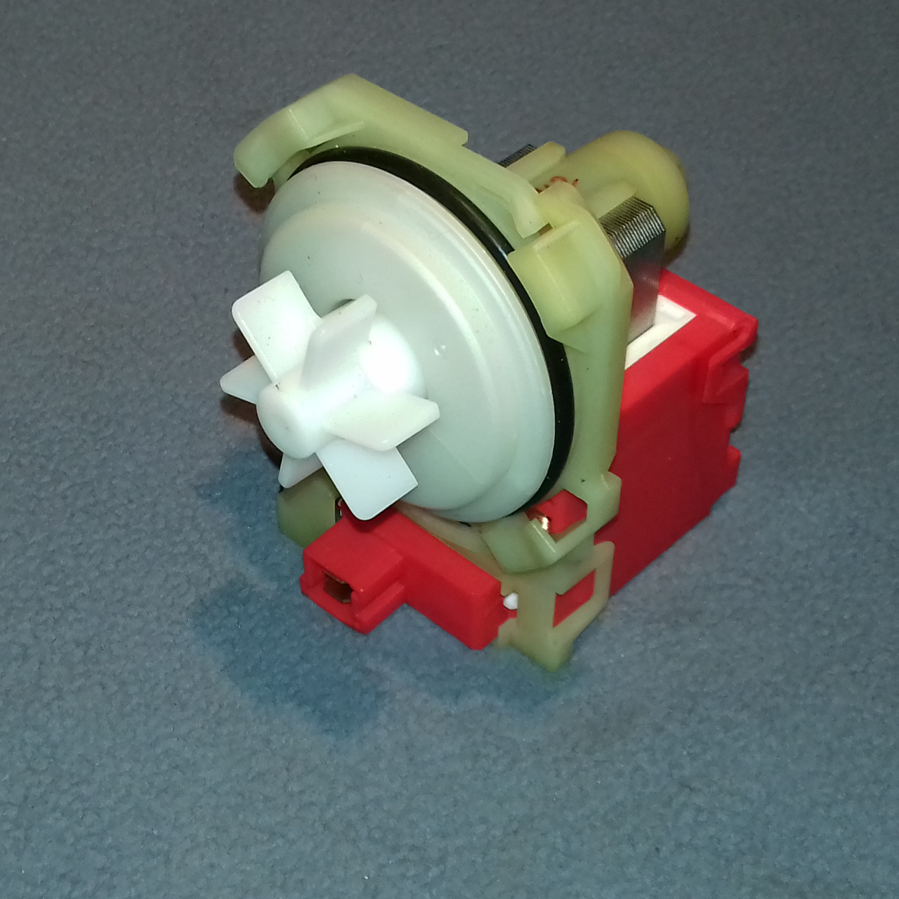 Зливний Насос для пральної машини, Copreci 144484, Bosch, Siemens (4 засувки, клеми спереду)