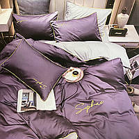 Сатинова постільна білизна високої якості Сімейний розмір 150*220 см