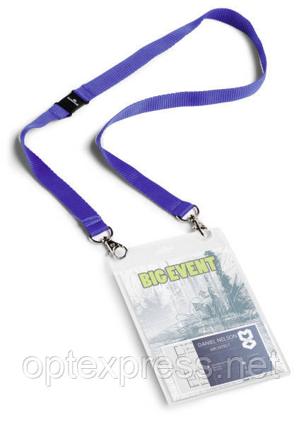 Великий бейдж формату А6 EVENT BADGE  DURABLE 8525 07