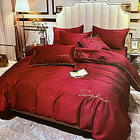 Сатинова постільна білизна високої якості Полуторний розмір 150*220 см