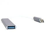 Usb Hub Adapter Type-C to USB на 4 порти для MacBook ЮСБ Концентратор Хаб для макбук Pro Air Перехідник, фото 5