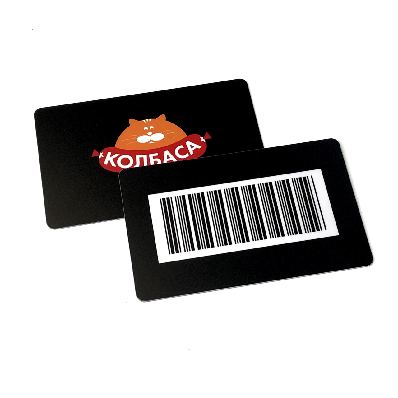 Пластикова картка зі штрих-кодом, фото 1