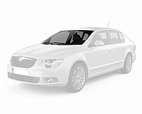 Лобове скло Skoda Superb II (2008-2015) /Шкода Суперб II з датчиком дощу