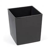 Кашпо декоративне підлогове Ламела ЮКА КРЕМОВИЙ 190 мм, фото 2