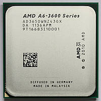 AMD A6 3650 CPU 2.6GHz/4M/100W Socket FM1 Процессор для ПК AD3650WNZ43GX
