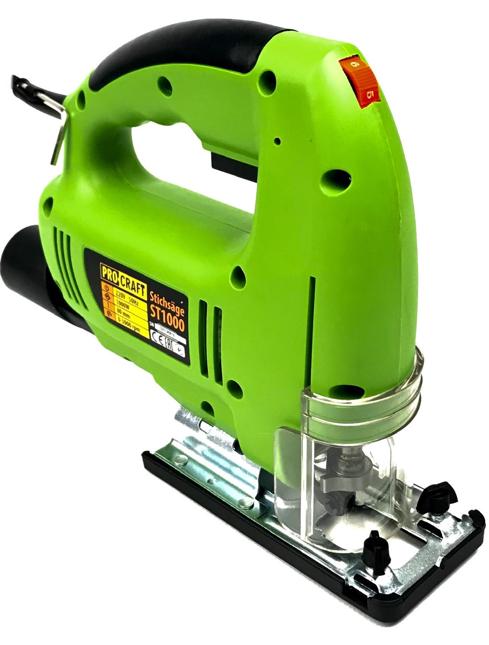 Електролобзик ProCraft ST1000, фото 1