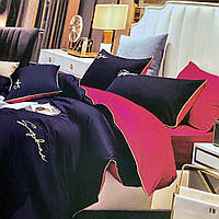 Сатинова постільна білизна високої якості Двоспальний розмір 180*220 см