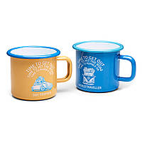 Набір сталевих емальованих кухлів Volkswagen Enamel Mug Set, артикул 7E9069601