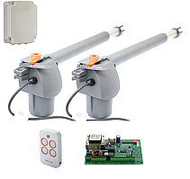 Комплект автоматики GENIUS G-BAT 400 MINI для розпашних воріт