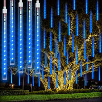 Світлодіодна гірлянда Метеоритний дощ.  Колір світла Синій  50см.