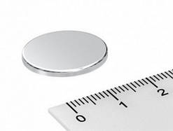 Магніт неодимовий шайба диск циліндр NdFeB 20x2mm