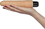 Реалістичний вібратор Real Feel Cyberskin Vibrator Flesh 7,5, фото 5