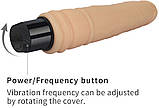 Реалістичний вібратор Real Feel Cyberskin Vibrator Flesh 7,5, фото 7