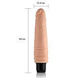 Реалістичний вібратор Real Feel Cyberskin Vibrator Flesh 7,5, фото 8