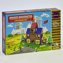 Конструктор магнітний Magic Magnetic "Школа", 66 деталей.
