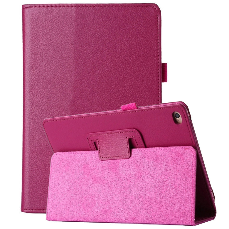 Чохол-книжка Litchi Leather Case для Apple iPad Mini 4 / 5 (Wake / Sleep) Rose