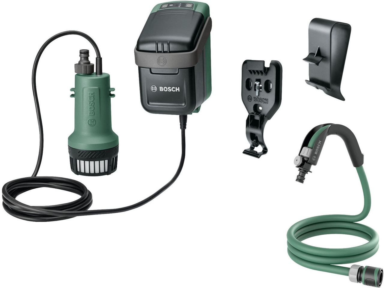 Акумуляторний занурювальний насос Bosch Garden Pump (18 В, 2000 л/год) (06008C4200)