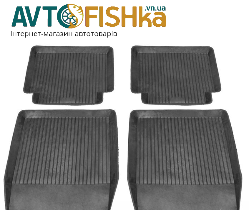 Килимки салону гумові ВАЗ 2101 "ДЗРТИ", фото 1