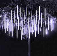 Гирлянда Метеоритный дождь ( Тающий лед ) цвет свечения Холодный Белый.